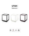 UTAH * Sobremuro 1L E27 Gris Oscuro